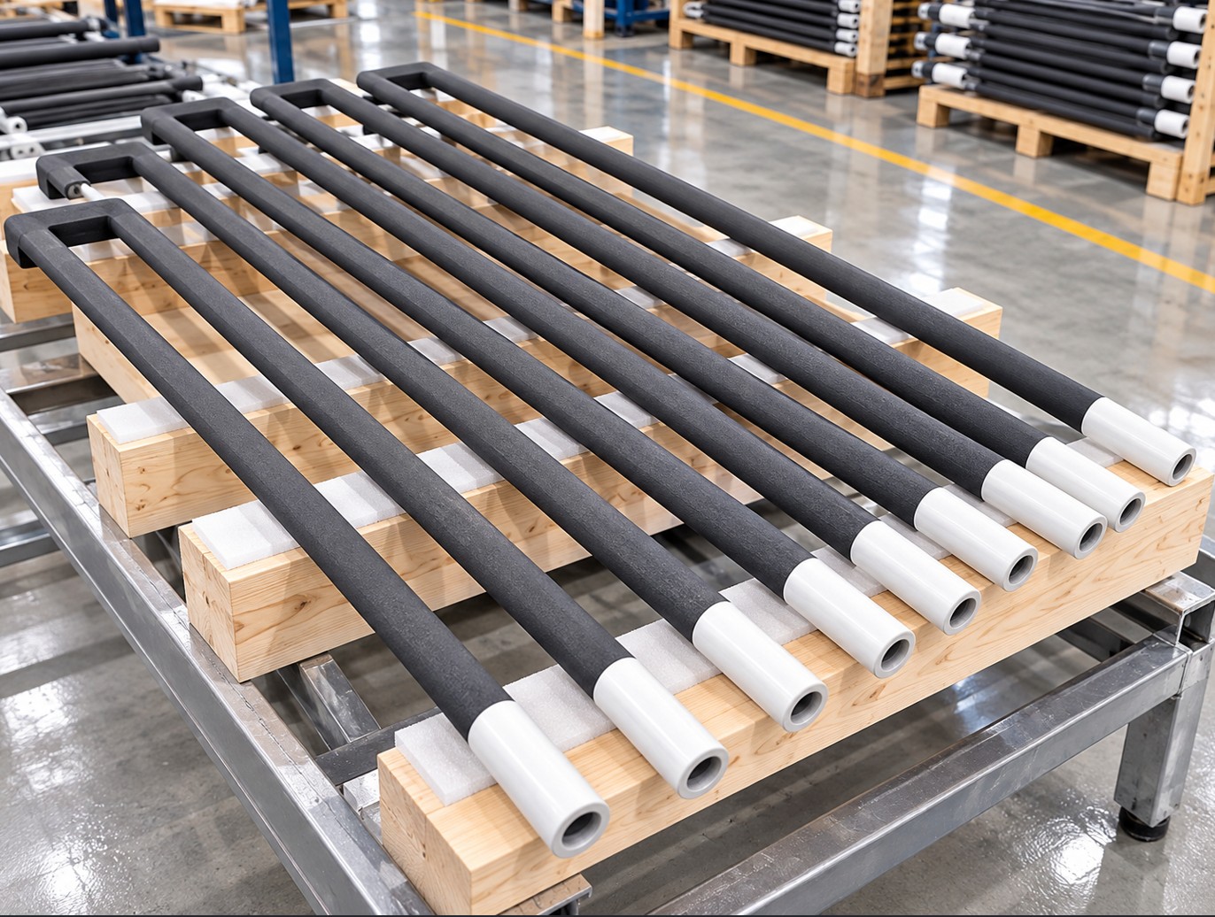 GDU type silicon carbide heating element