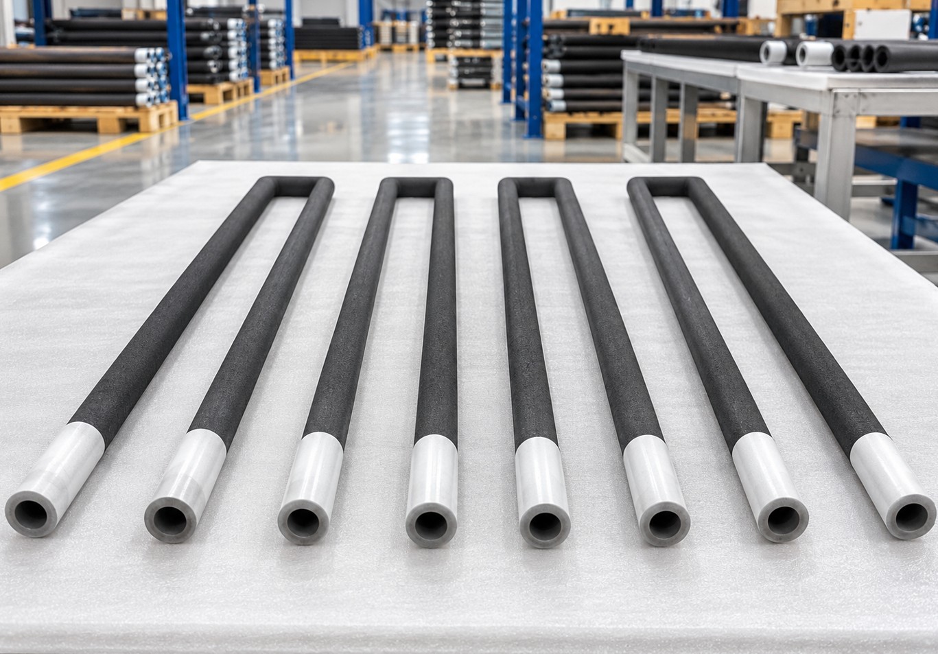 U type silicon carbide SiC heating element